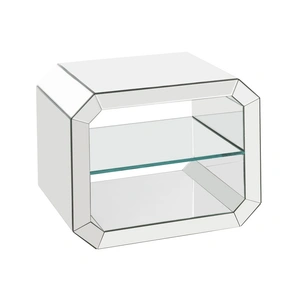 ACME Glam Meria 97938 Mirrored/Glass Accent Table