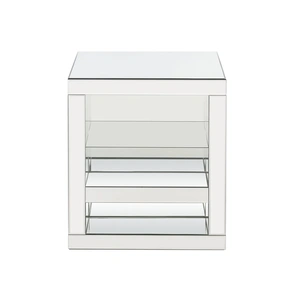 ACME Glam Meria 97939 Mirrored/Glass Accent Table