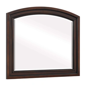 Homelegance Cumberland Wood/Wood Veneer Mirror, Brown Cherry