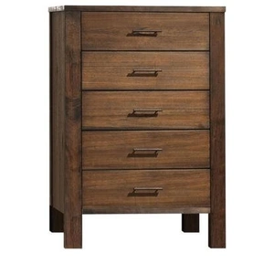 ACME Merrilee Storage Panel Bedroom Set, Oak
