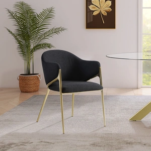 Meridian Furniture Nial Boucle Fabric Dining Chair (Set of 2)
