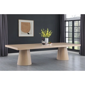 Meridian Furniture Tavolo Extendable Rectangular Oak Dining Table