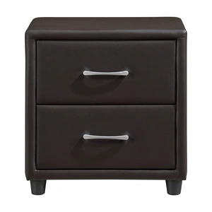 Homelegance Lorenzi Leatherette Nightstand