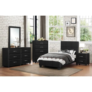 Homelegance Lorenzi Leatherette Youth Bedroom Set