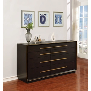 Coaster Durango Wood Dresser w/8 Drawers, Smoked Peppercorn