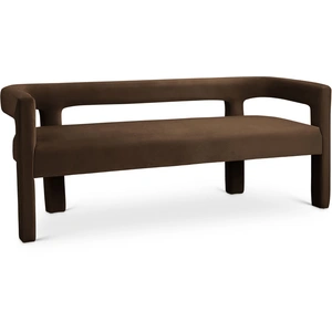 Meridian Furniture Athena Velvet Bench