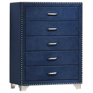 Coaster Melody Velvet Chest w/5 Drawers