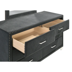 Coaster Melody Velvet Double Dresser w/6 Drawers