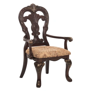 Homelegance Deryn Park Round Wood Dining Room Set, Cherry