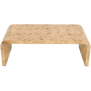 Meridian Furniture Cresthill 48-inch Rectangular Ash Burl Wood Coffee Table