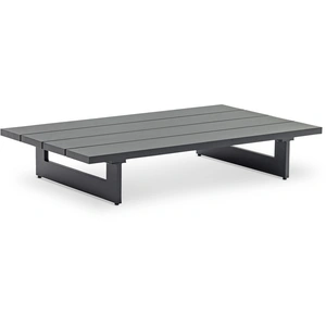 Meridian Furniture Maldives 55-inch Rectangular Outdoor Patio Aluminum Coffee Table