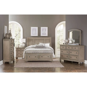 Homelegance Bethel Wood Veneer Storage Sleigh Bedroom Set