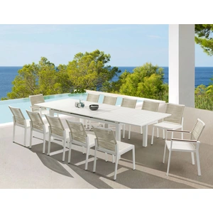 Meridian Furniture Maldives Extendable Outdoor Patio Dining Table