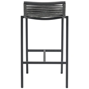 Meridian Furniture Maldives Outdoor Patio Rope Fabric Barstool (Set of 2)