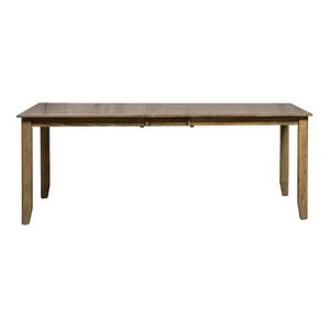 Liberty Furniture Santa Rosa Rectangular Wood Extendable Dining Table, Antique Honey