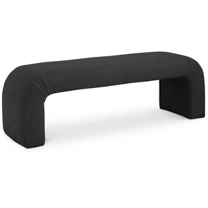 Meridian Furniture Niagara 52-inch Boucle Fabric Bench