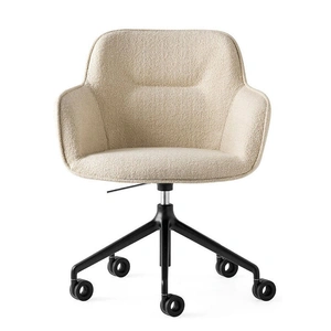 Calligaris Cocoon Fabric/Metal Customizable Adjustable Height Armchair w/Casters (Set of 4)