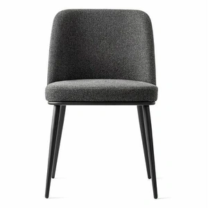 Calligaris Foyer Fabric/Metal Customizable Upholstered Dining Chair (Set of 4)