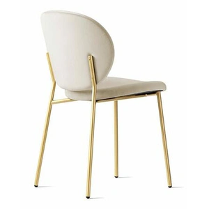 Calligaris Inès Fabric/Metal Customizable Dining Chair (Set of 4)