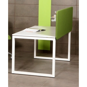 NARBUTAS Nova O 47.2-inch Straight Office Desk w/Metal Frame