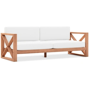 Meridian Furniture Anguilla 83-inch Outdoor Patio Waterproof Fabric Sofa