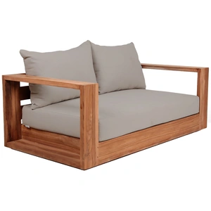 Meridian Furniture Tulum 63-inch Outdoor Patio Waterproof Fabric Sofa