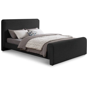 Meridian Furniture Stylus Boucle Fabric Bed