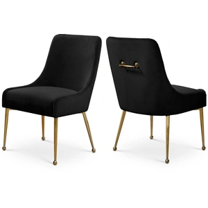 Meridian Furniture Owen Velvet Dining Chair (Set of 2)