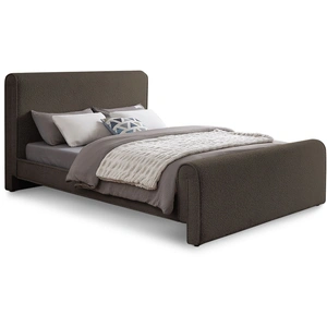 Meridian Furniture Stylus Boucle Fabric Bed