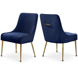 Meridian Furniture Owen Velvet Dining Chair (Set of 2)