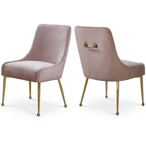 Meridian Furniture Owen Velvet Dining Chair (Set of 2)