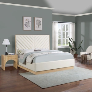 Meridian Furniture Casa Faux Leather King Size Bed