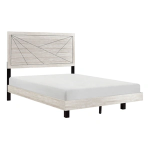 Homelegance Aspen PU Veener/Wood Panel Bedroom Set, Dusty Gray Oak