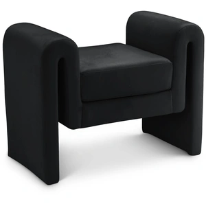 Meridian Furniture Stylus 31.5-inch Velvet Bench