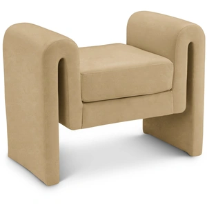 Meridian Furniture Stylus 31.5-inch Velvet Bench