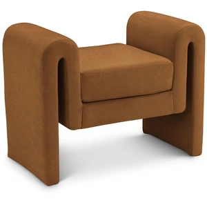 Meridian Furniture Stylus 31.5-inch Velvet Bench