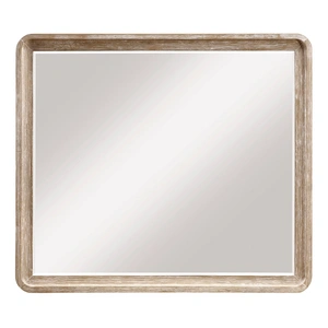 Homelegance Wilshire Rectangular Wood Mirror, Natural
