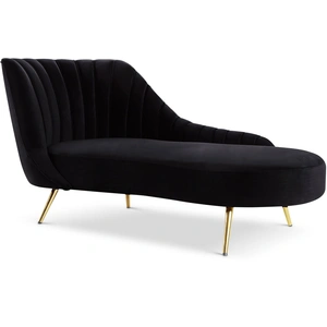 Meridian Furniture Margo Velvet Chaise Lounge