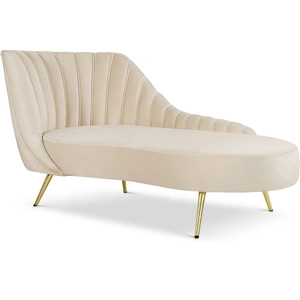 Meridian Furniture Margo Velvet Chaise Lounge