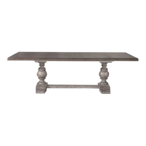 Liberty Furniture River Place Extendable Farmhouse Trestle Dining Table