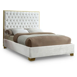 Meridian Furniture Lana Velvet Bed