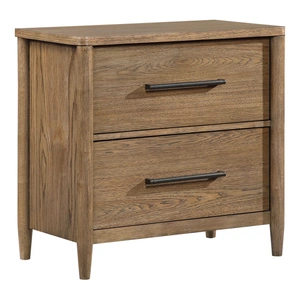Homelegance Sonoma Wood 2-Drawer Night Stand in Brown