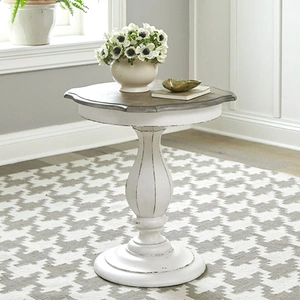 Liberty Furniture Magnolia Manor Round Cocktail Table Set | Liberty Furniture