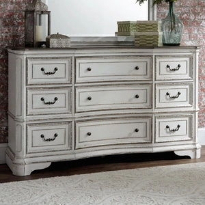 Liberty Furniture Magnolia Manor Antique White Panel Bedroom Set | Liberty, Antique White & Taupe