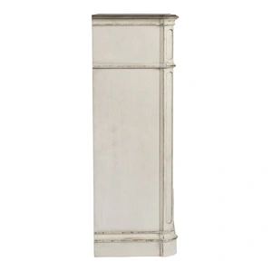 Liberty Furniture Magnolia Manor Wood Chest w/5 Drawers, Antique White & Weathered Bark