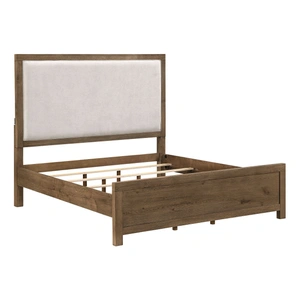 Homelegance Matisse Polyester/Wood Panel Bedroom Set, Brownish Gray/Brown