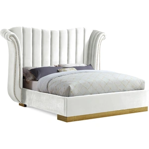 Meridian Furniture Flora Velvet Bed