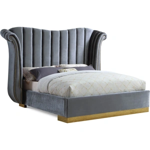 Meridian Furniture Flora Velvet Bed