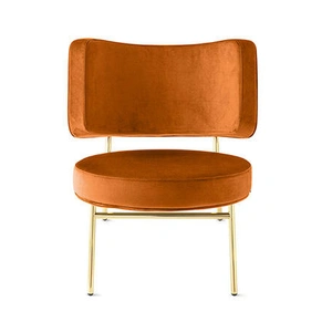 Calligaris Coco Fabric/Metal Customizable Upholstered Lounge Chair