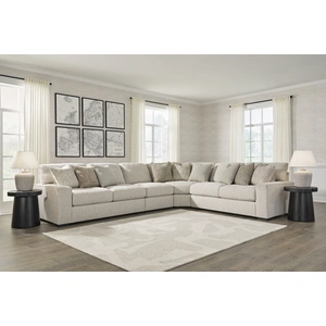 Ashley Furniture Ballyton Fabric 4-Piece Sectional, Sand